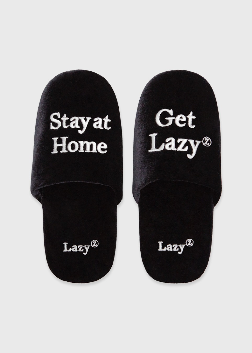 Stay Room Shoes - Black