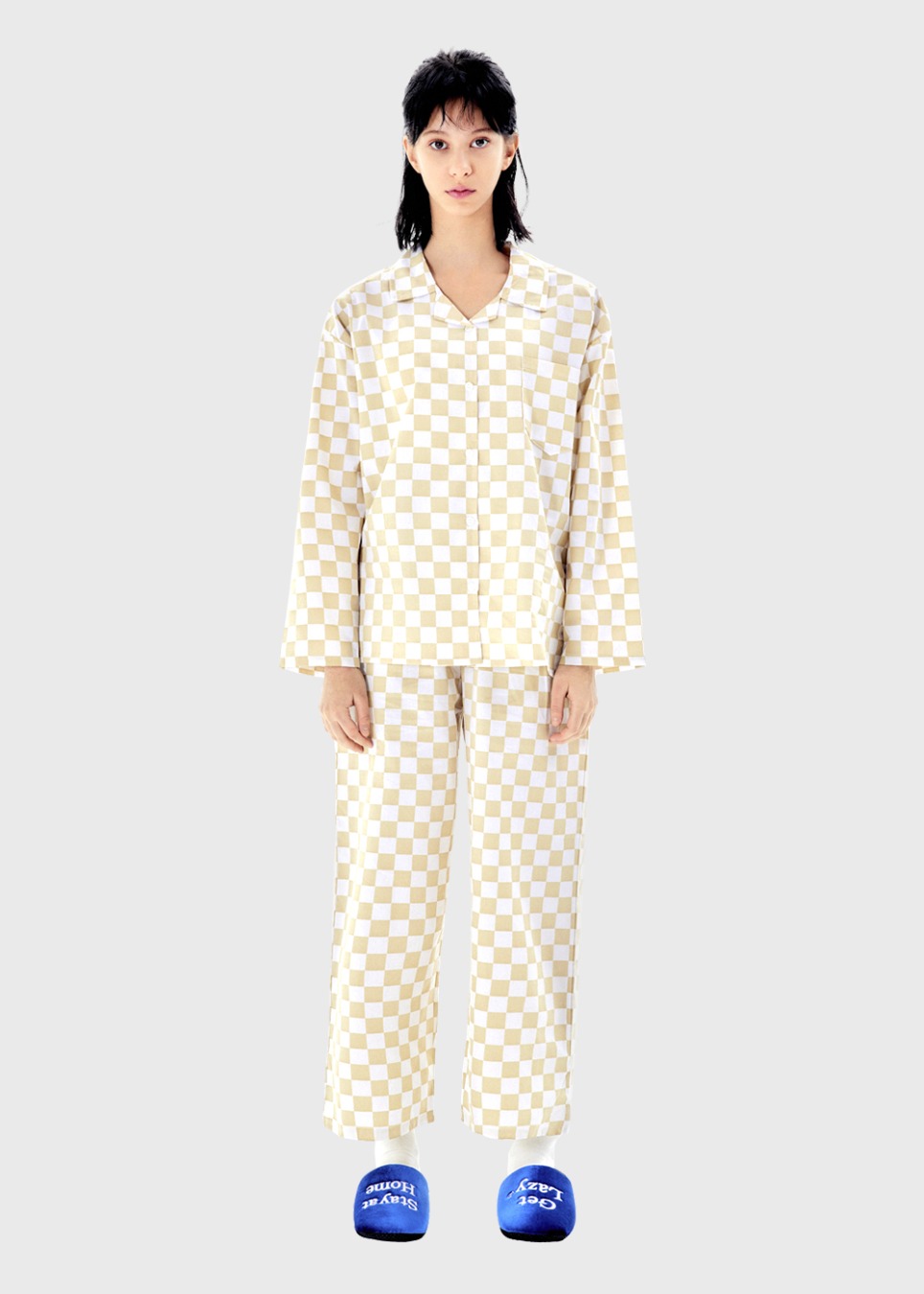 Chilling pajama Long Sets : Butter