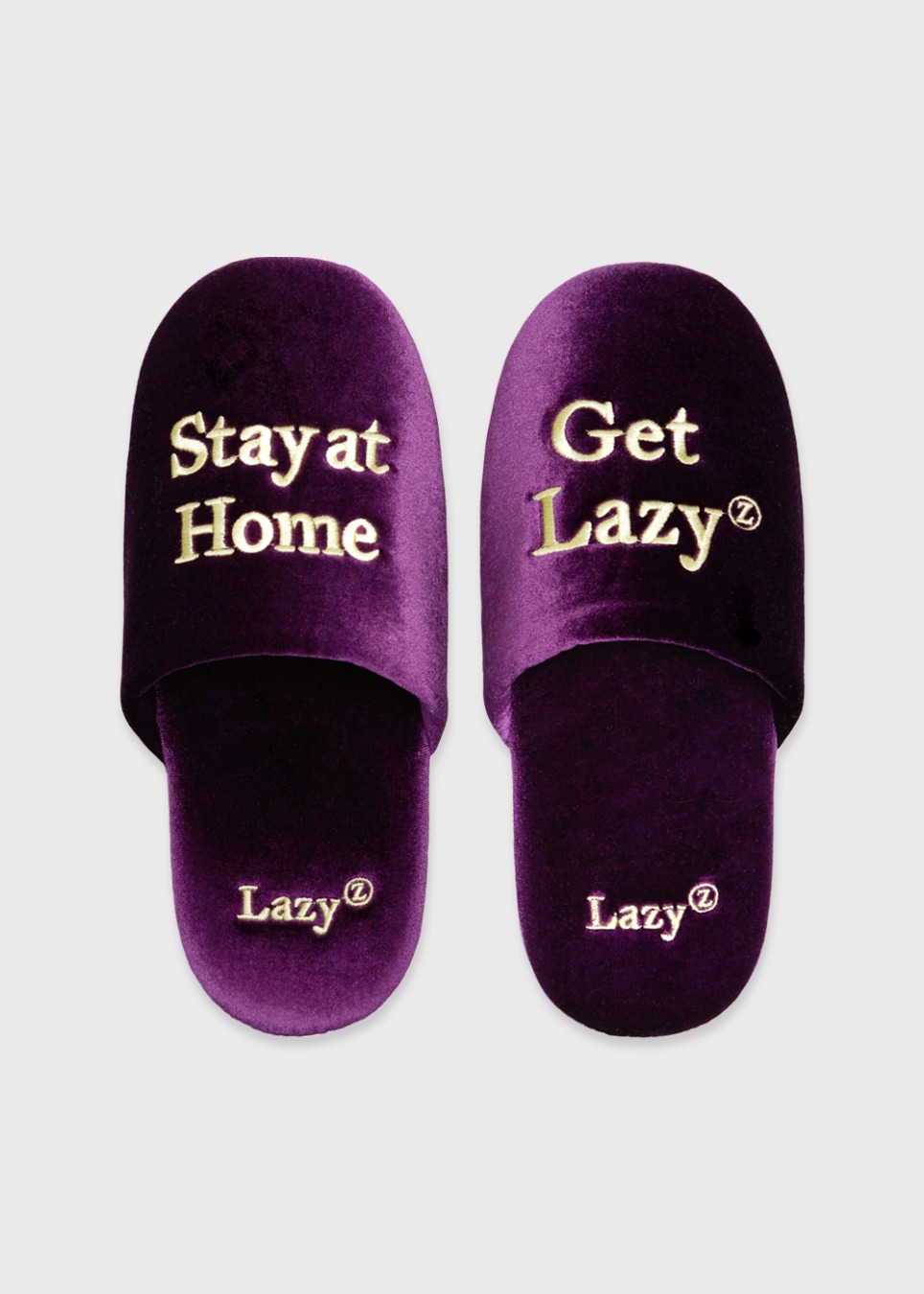 Stay Room Shoes - Purple