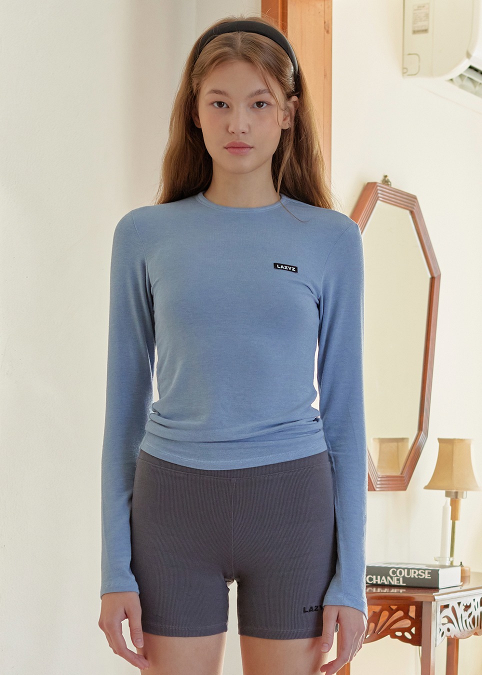 Soft Wool Touch Long Sleeve T-Shirt (5colors)