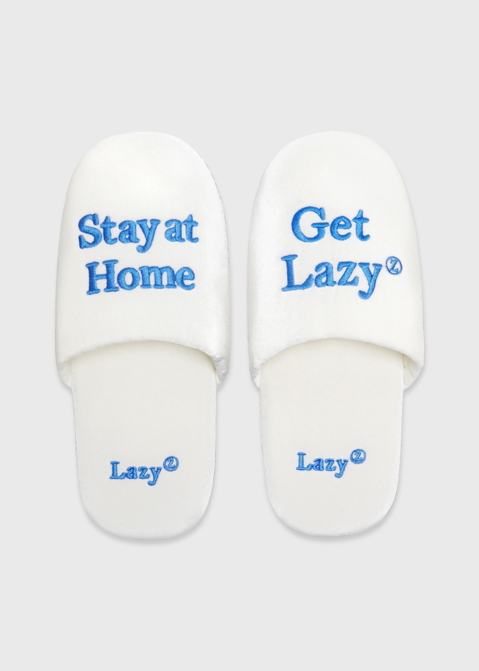 Stay Room Shoes - White