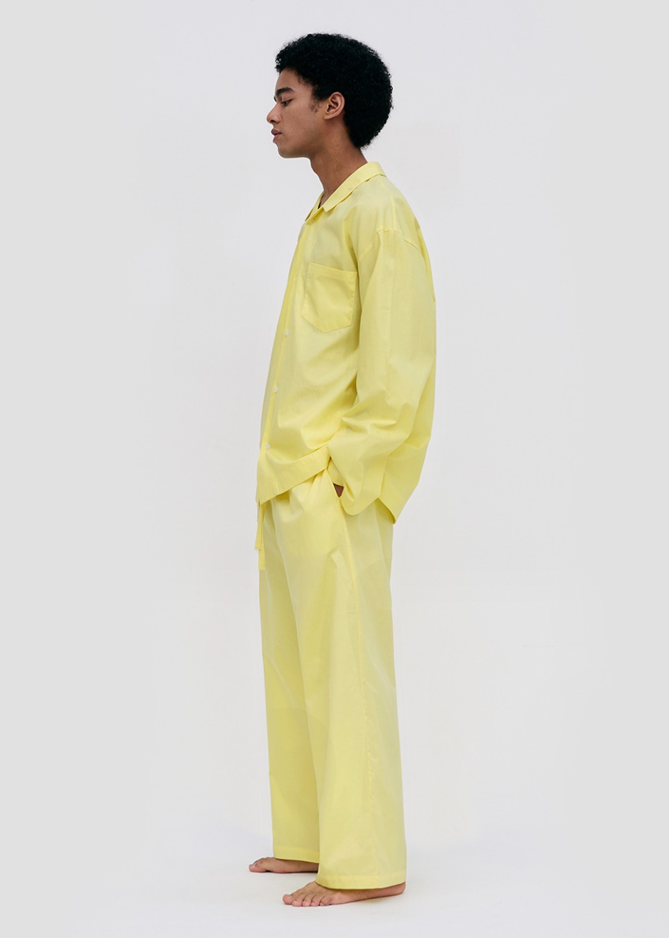 Stay Pajamas Long Pants - Lemon Yellow